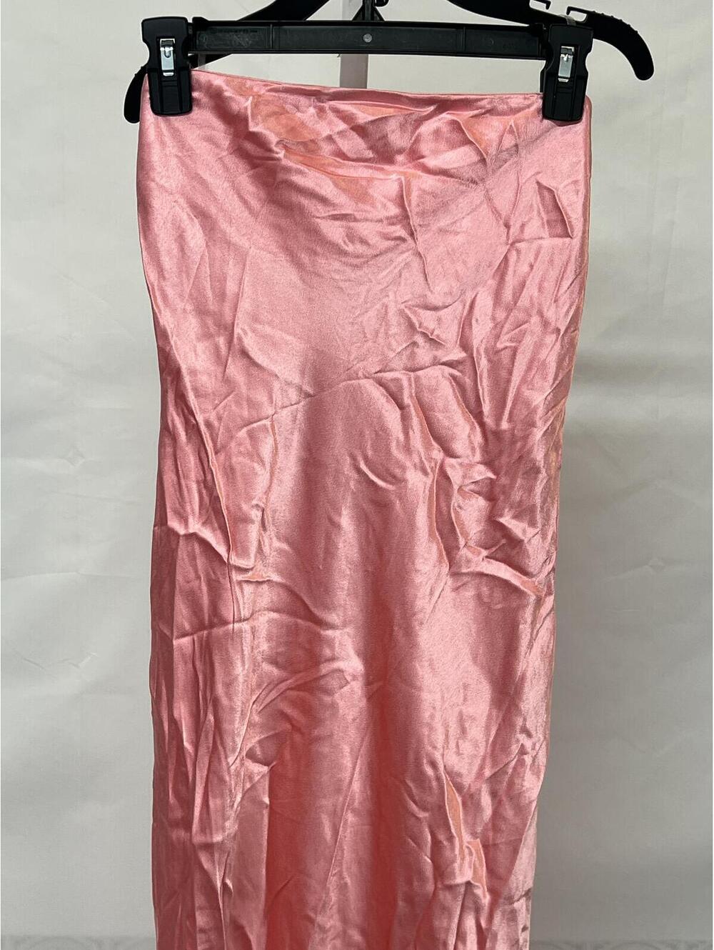 SNDYS X Revolve Angel Strapless Midi Dress in Pink - Picture 3 of 9